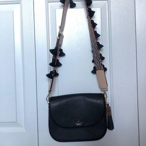 Kate Spade black shoulder bag with TWO straps